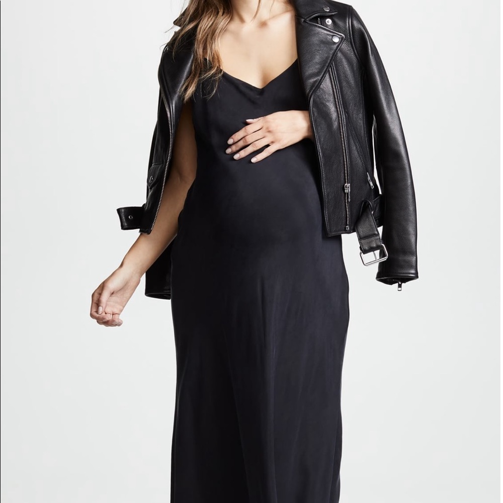 Hatch Ricky Slip Dress, Navy